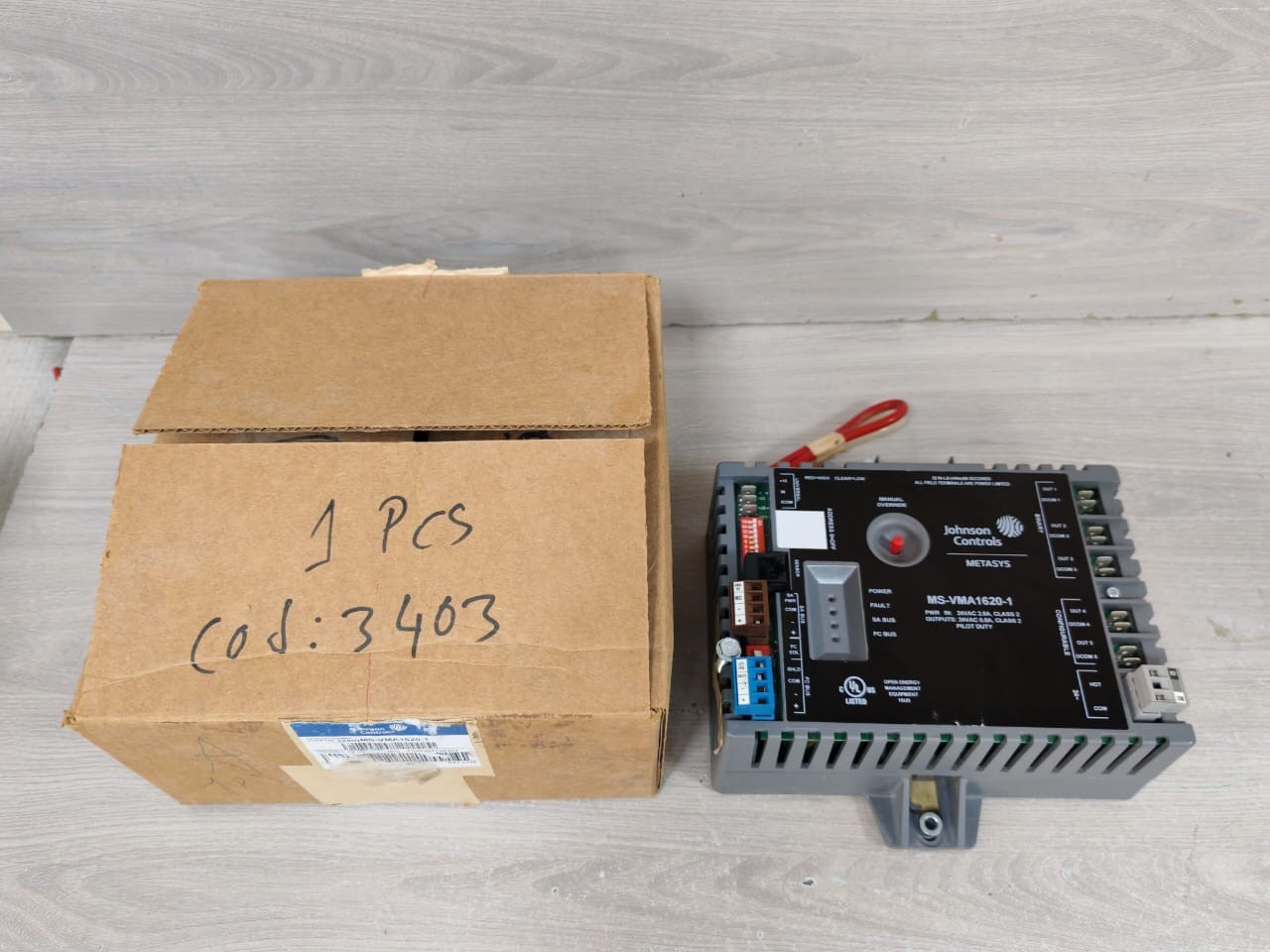 Johnson Controls MS-VMA1620-1 Variable Air Volume