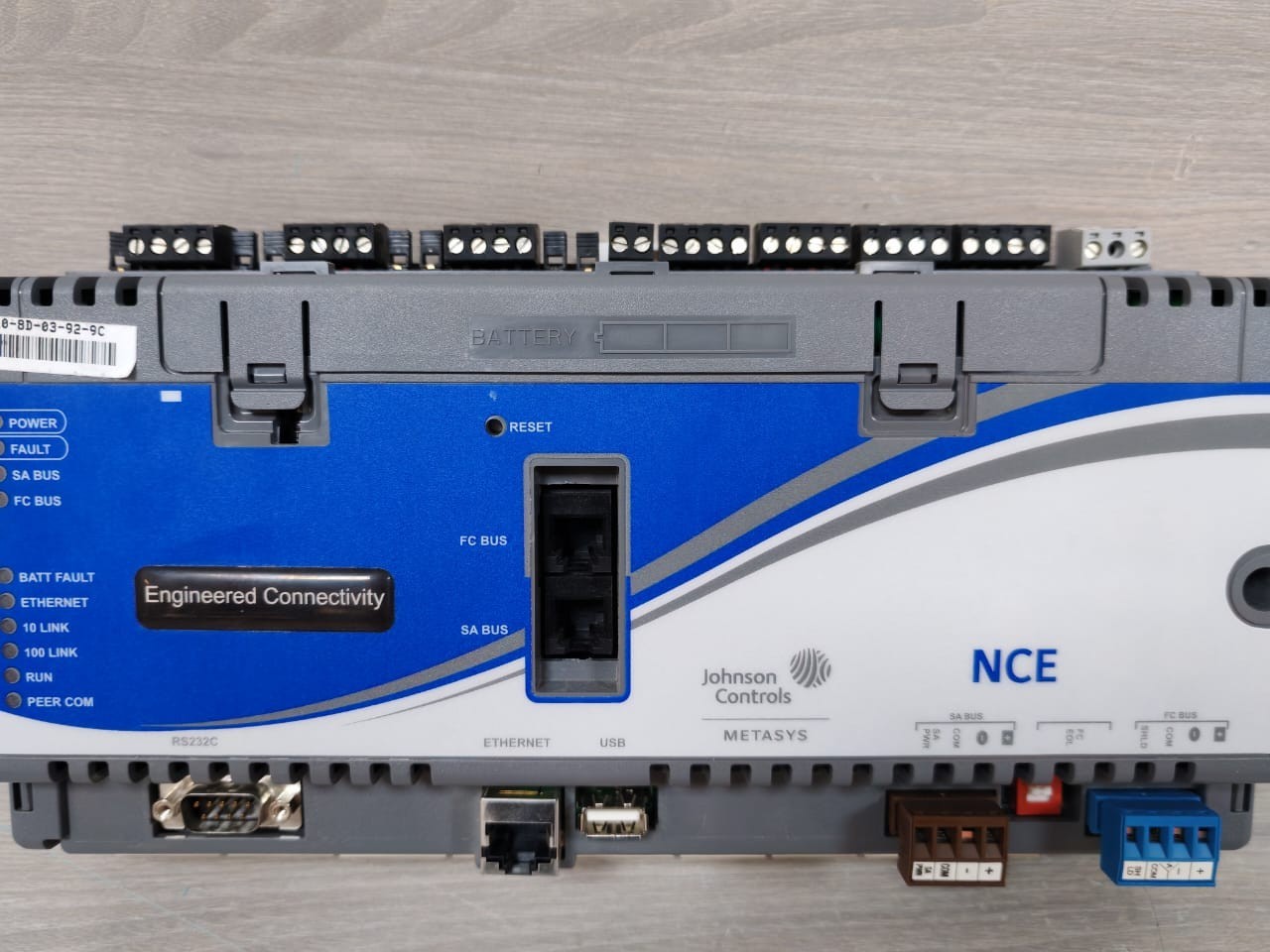 Johnson Controls MS-NIE2960-0E JOHNSON CONTROLS METASYS NCE MS-NIE2960-0E ENGINEERED CONNECTIVITY CONTROLLER 2