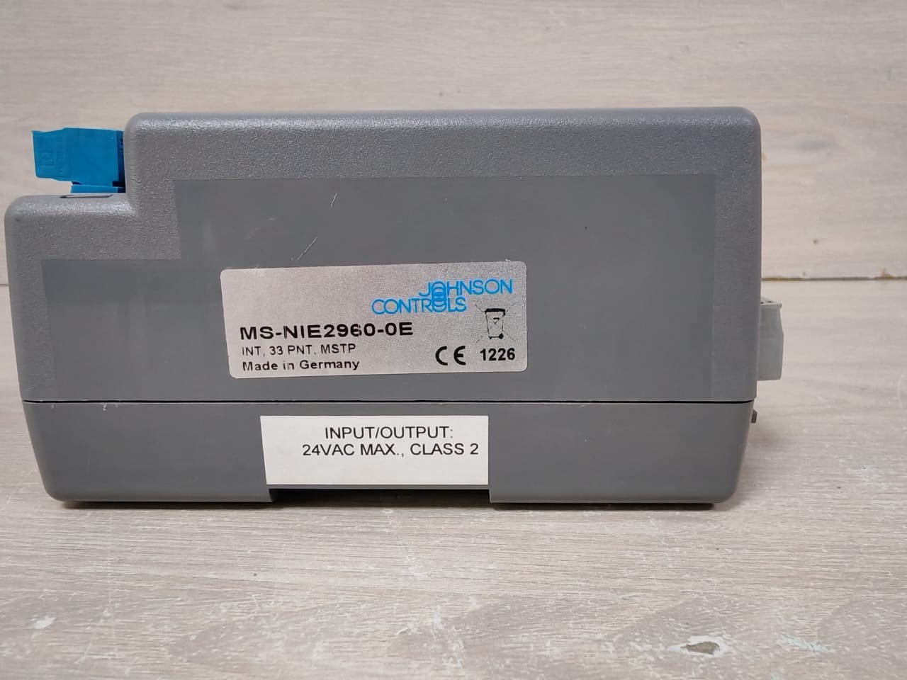 Johnson Controls MS-NIE2960-0E JOHNSON CONTROLS METASYS NCE MS-NIE2960-0E ENGINEERED CONNECTIVITY CONTROLLER 8
