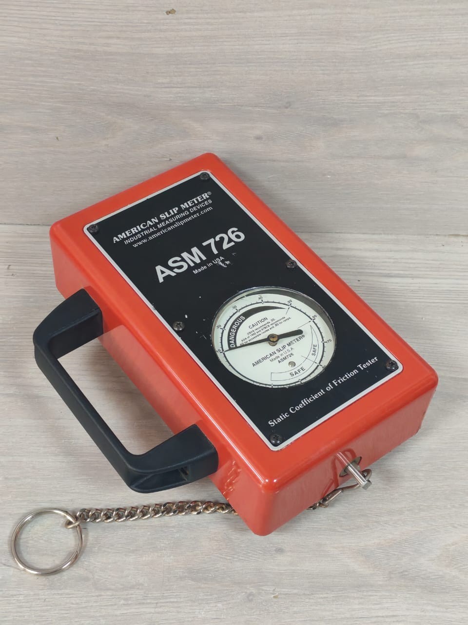 AMERICAN SLIP METER ASM-726 AMERICAN SLIP METER ASM 726 STATIC COEFFICIENT OF FRICTION TESTER 4
