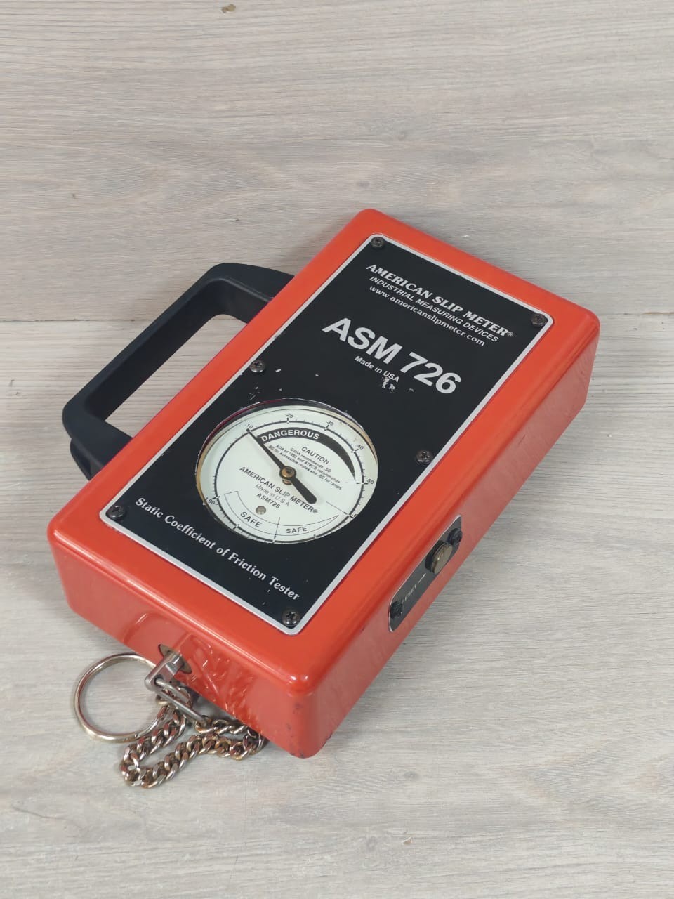 AMERICAN SLIP METER ASM-726 AMERICAN SLIP METER ASM 726 STATIC COEFFICIENT OF FRICTION TESTER 5