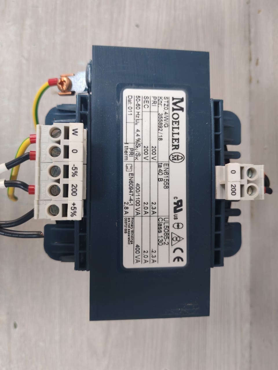 Eaton STZ MOELLER STZ0,4/W/G STZ Control transformer 2