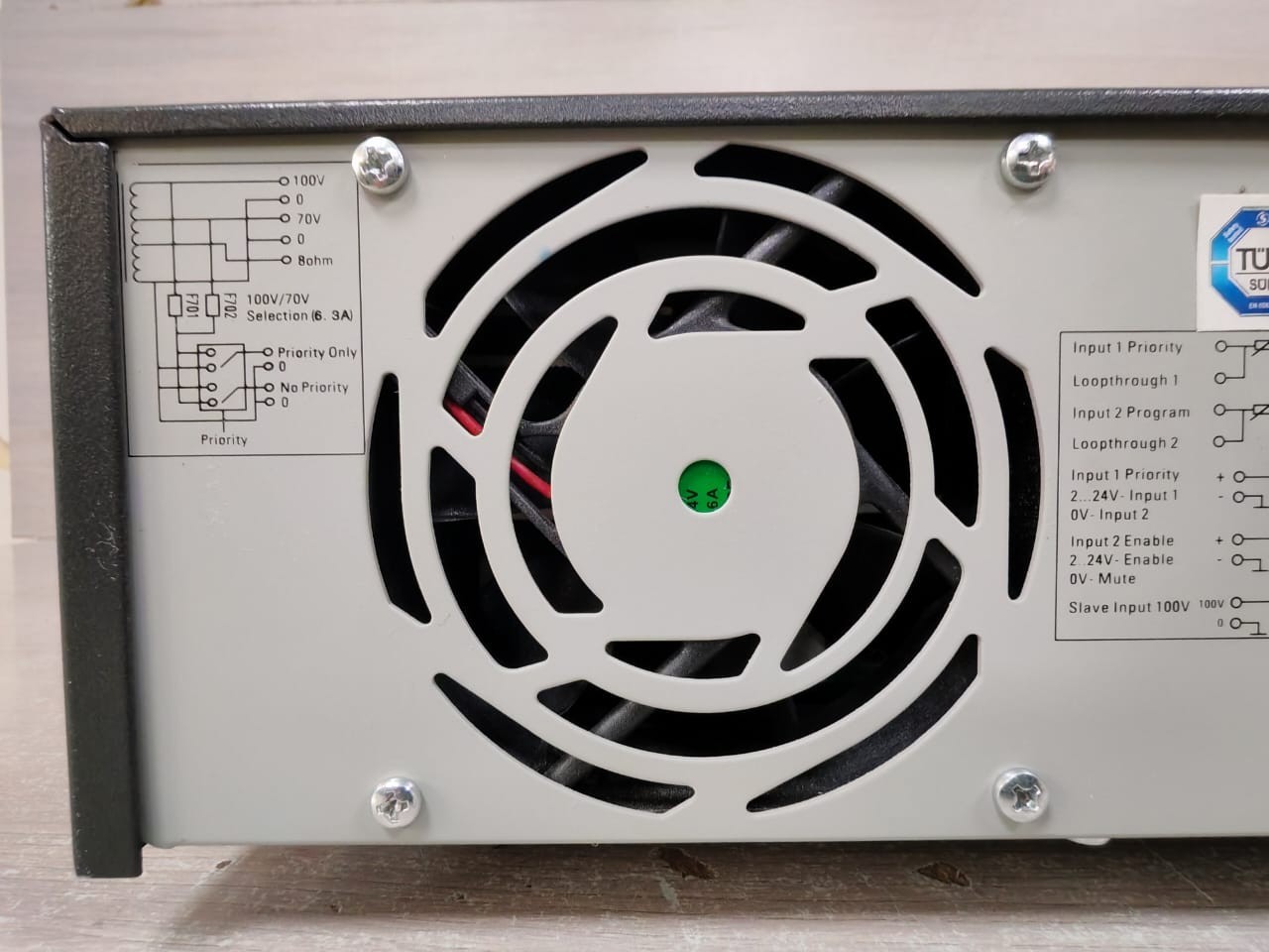 Bosch F01U024957 Bosch LBB1935/20 Plena Power Amplifier F01U024957 6