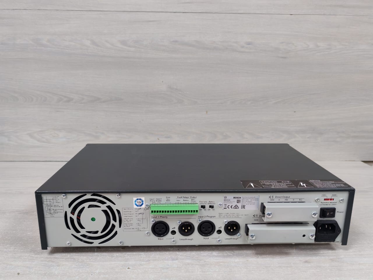 Bosch F01U024957 Bosch LBB1935/20 Plena Power Amplifier F01U024957 8