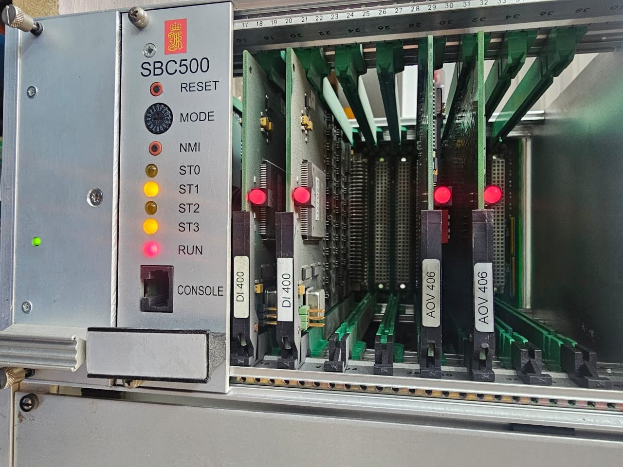 KONGSBERG SBC500 KONGSBERG SIMRAD NORGE BP407S 37937968A SBC500 RACK MODULE 6