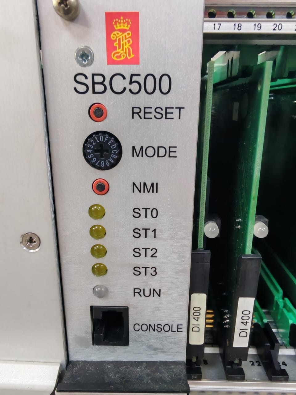 KONGSBERG SBC500 KONGSBERG SIMRAD NORGE BP407S 37937968A SBC500 RACK MODULE 8