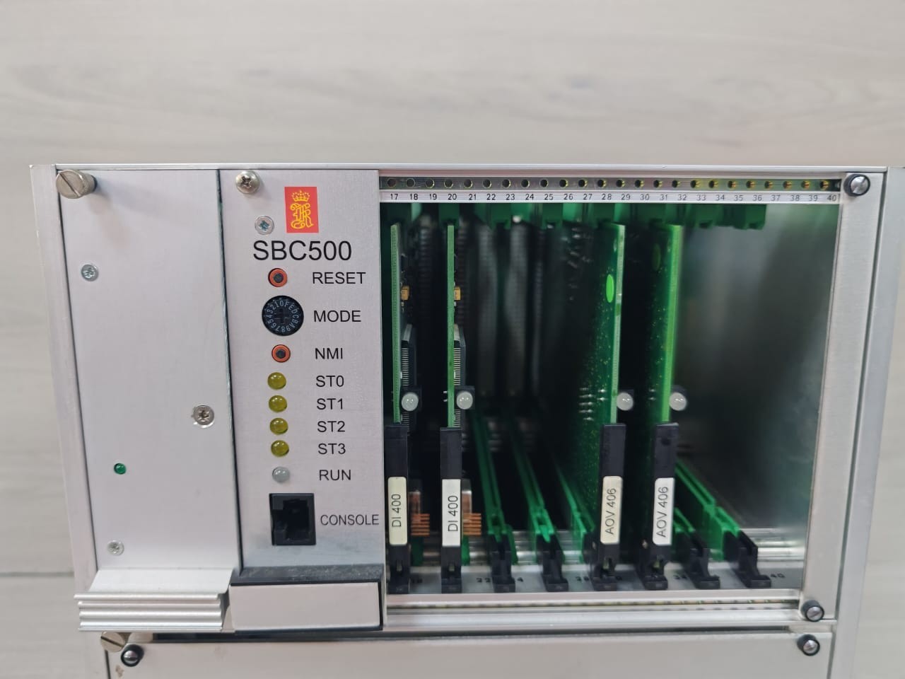KONGSBERG SBC500 KONGSBERG SIMRAD NORGE BP407S 37937968A SBC500 RACK MODULE 9