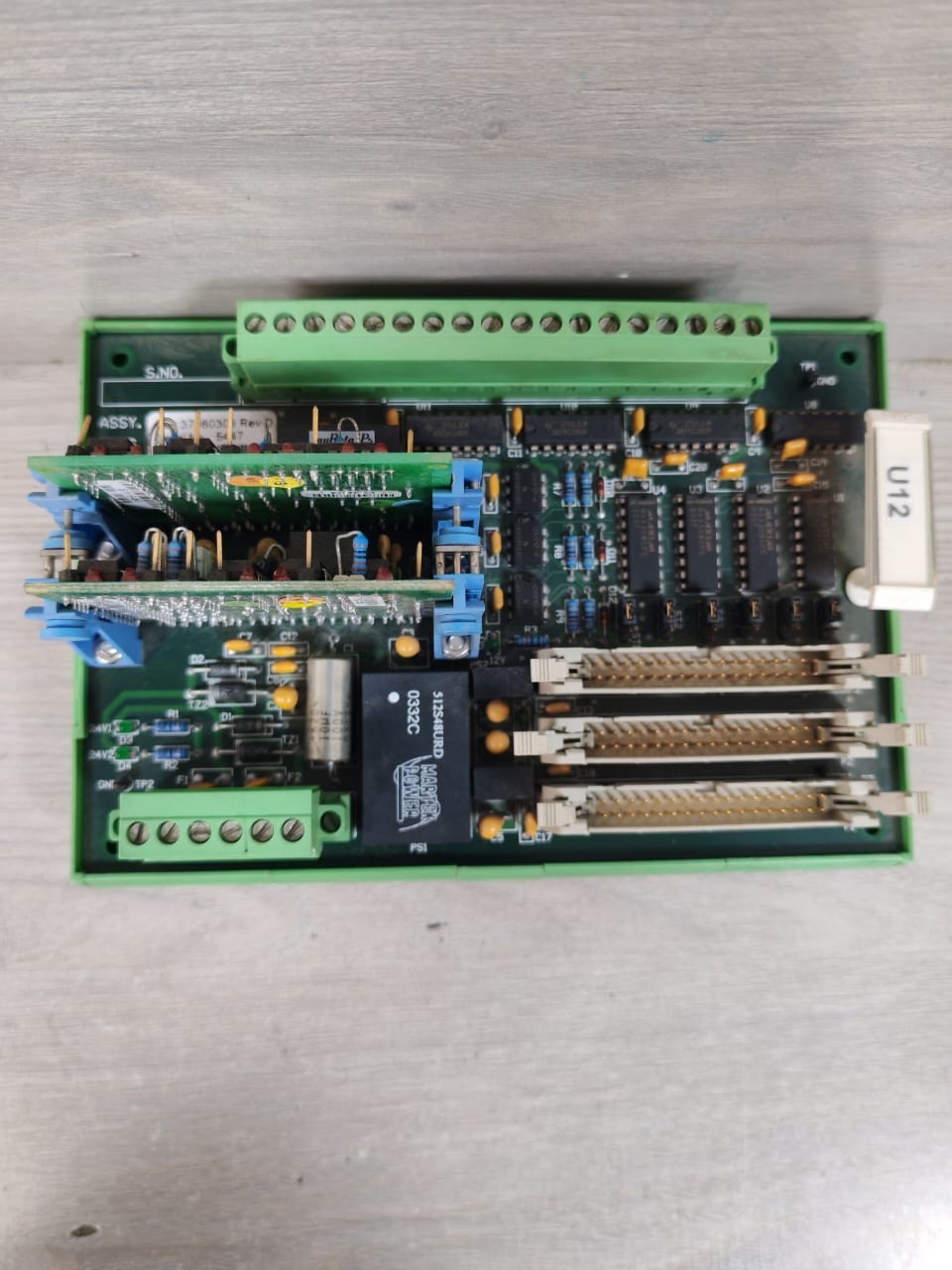 PHOENIX CONTACT 37960309 PHOENIX CONTACT 37960309 REV.D TERMINAL BOARD SERIAL SWITCH MODULE 7