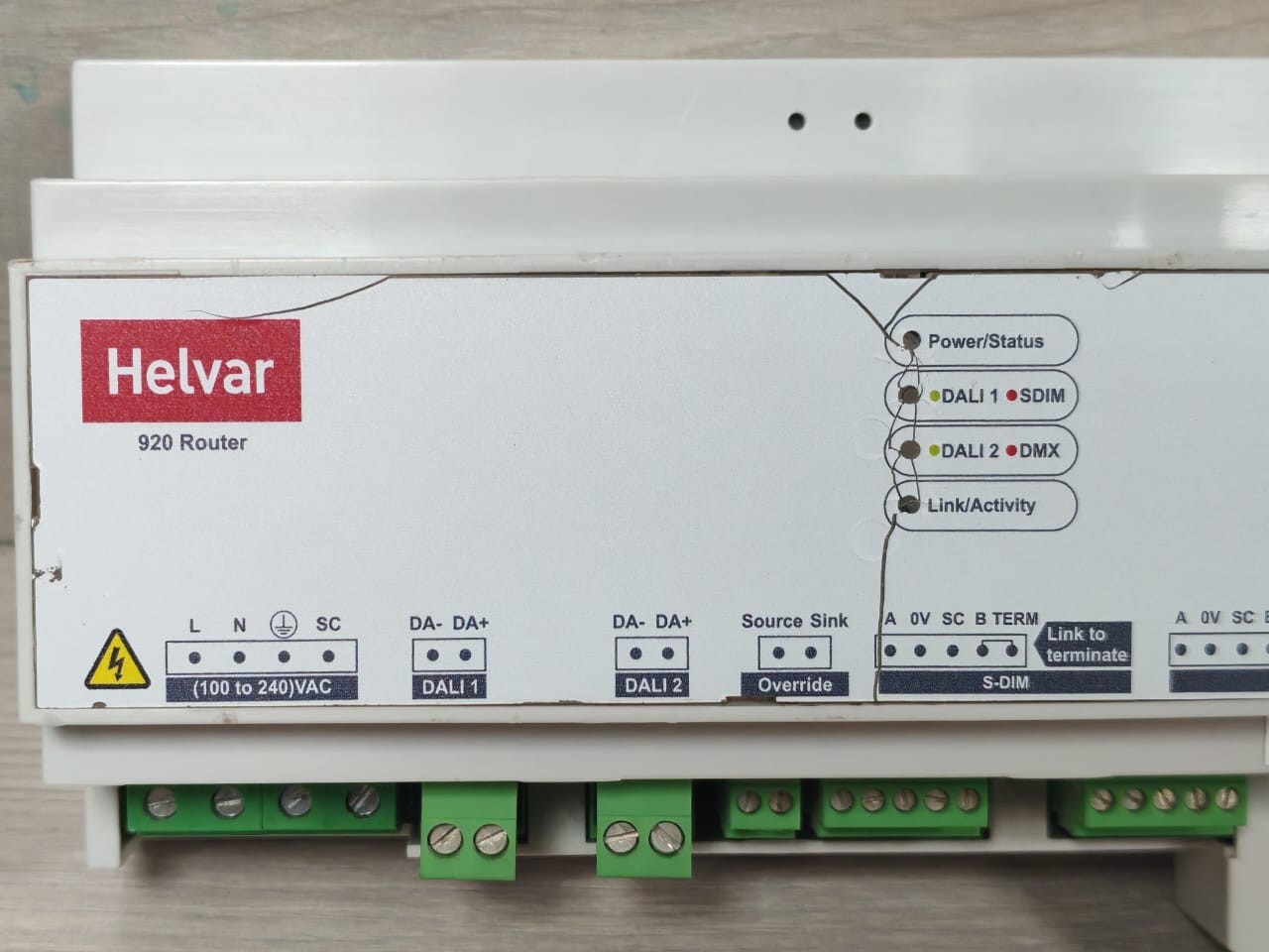 Helvar 920 Helvar 920 Imagine Router with SDIM & DMX SW V5.4.2 Rev.36 2