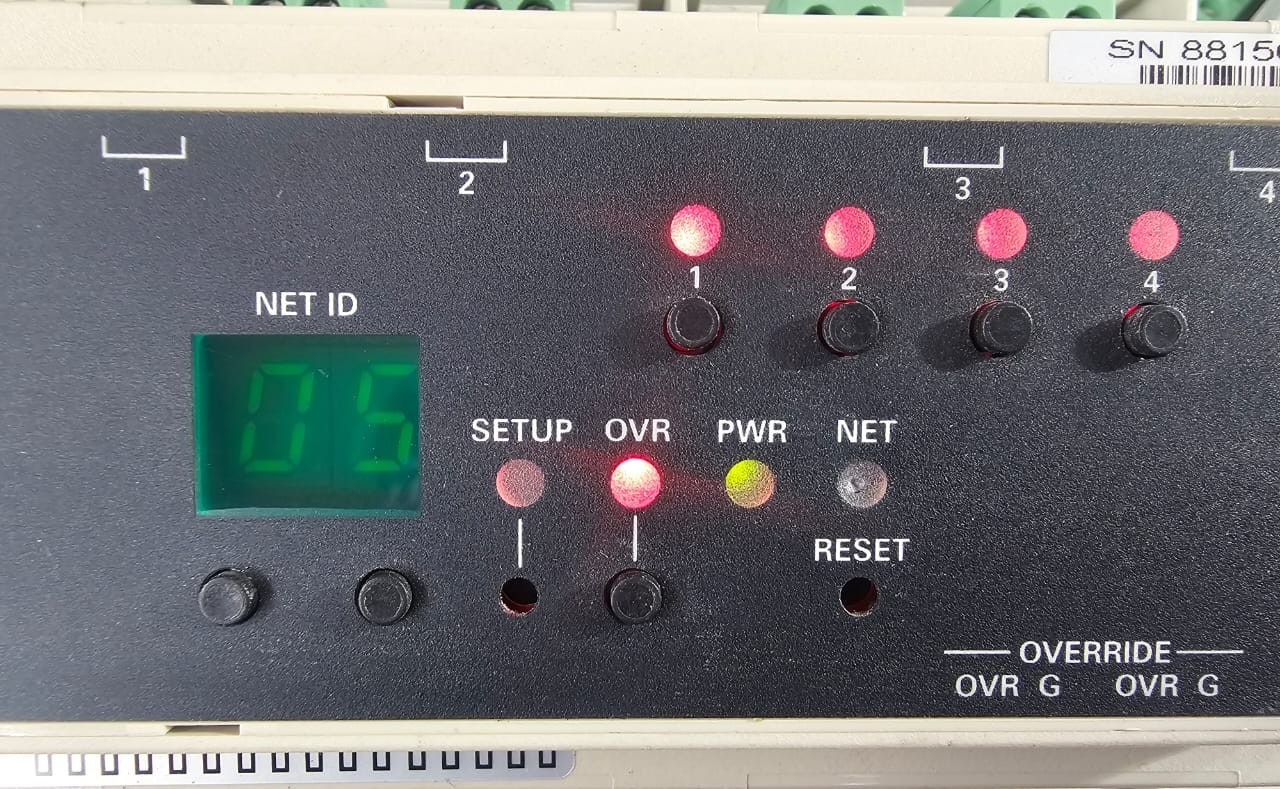 Crestron P/N:6501749 CRESTRON DIN-4DIMFLV4 P/N:6501749 0-10VDC FLUORESCENT DIMMING MODULE 240V 3