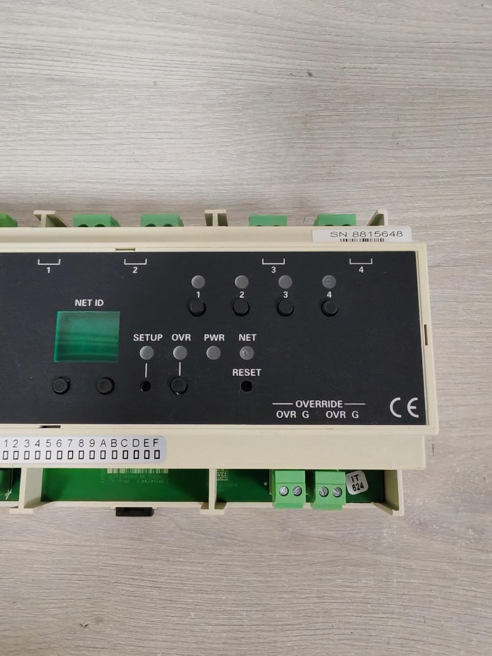 Crestron P/N:6501749 CRESTRON DIN-4DIMFLV4 P/N:6501749 0-10VDC FLUORESCENT DIMMING MODULE 240V 6