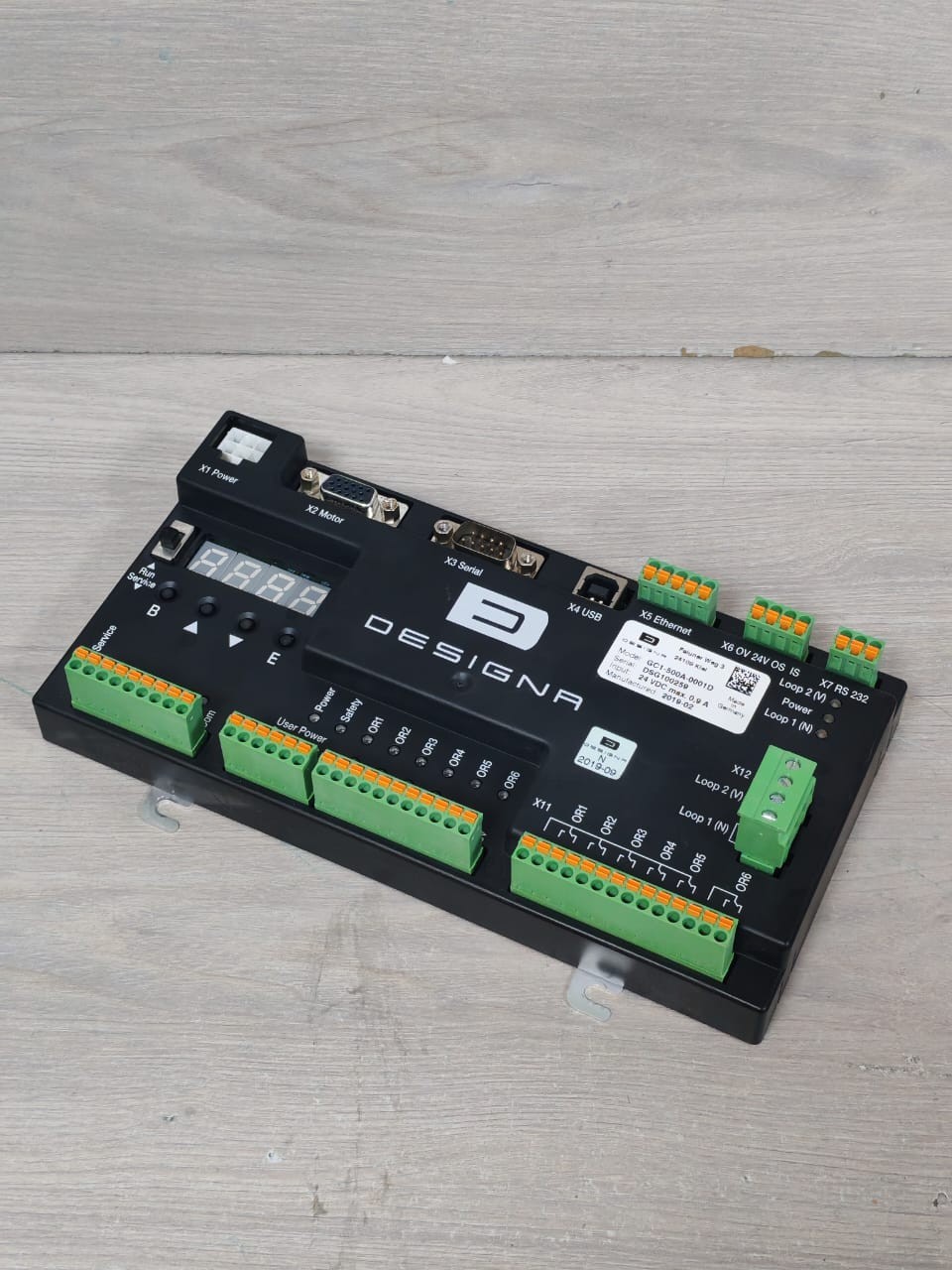 DESIGNA GC1-500A-0001D DESIGNA GC1-500A-0001D FALUNER WEG 3 24VDC 6