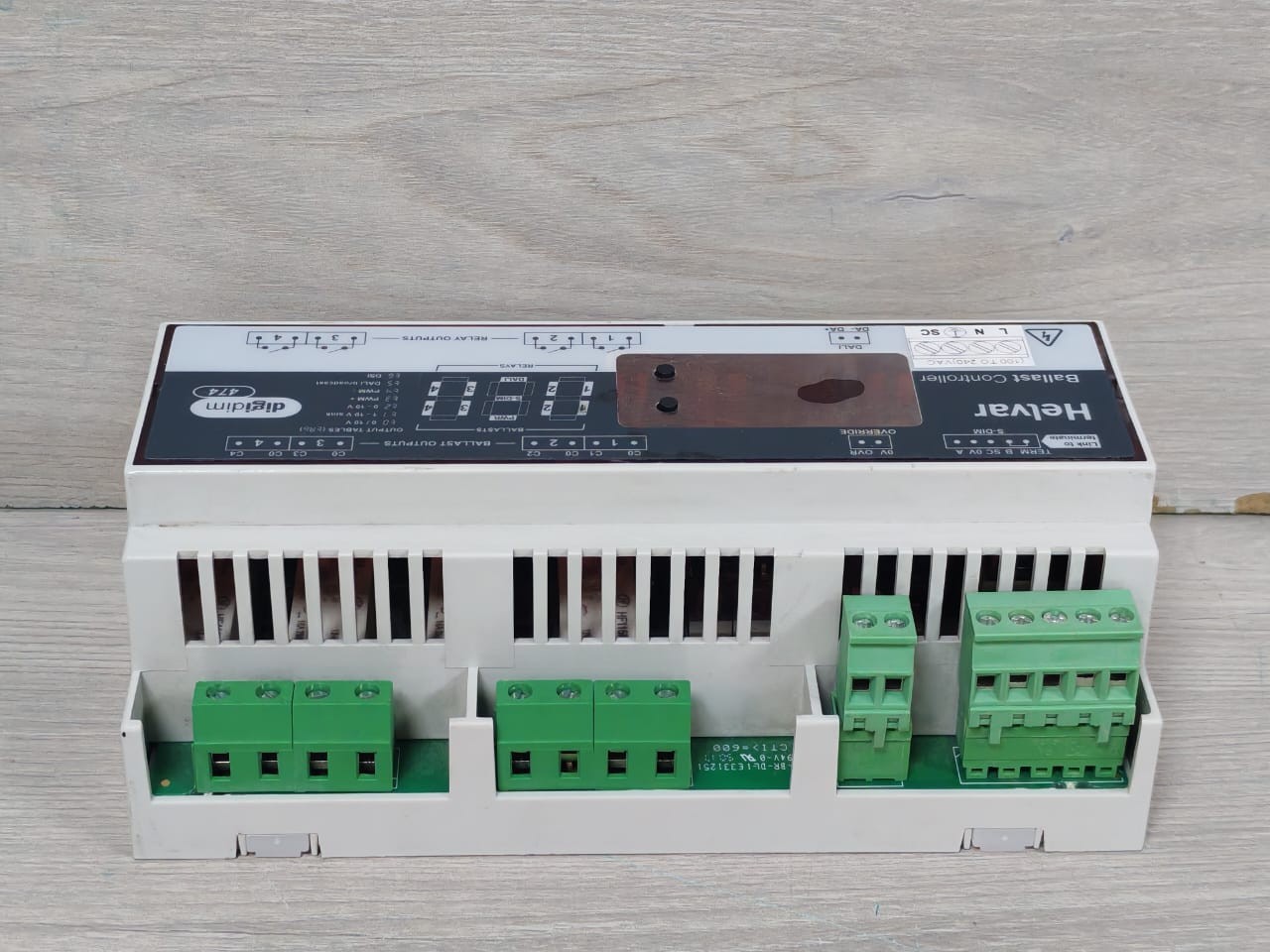 Helvar 474 Helvar 474 Ballast Controller 100-240 Vac 3