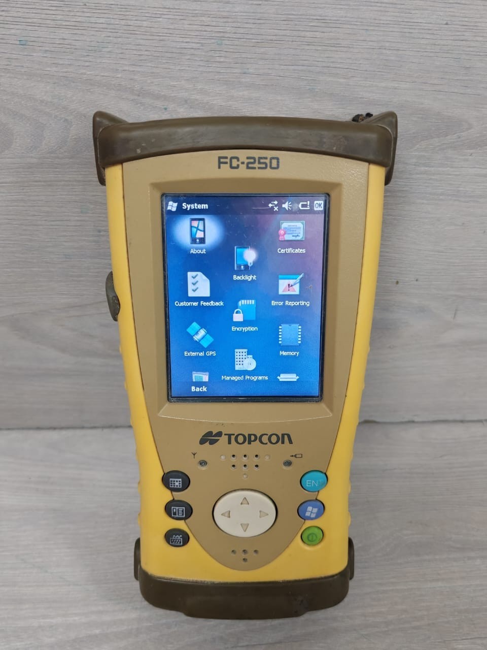 TOPCON FC-250 Topcon GR-3 ROVER with Topcon FC-250 Field Controller Data Collector 3