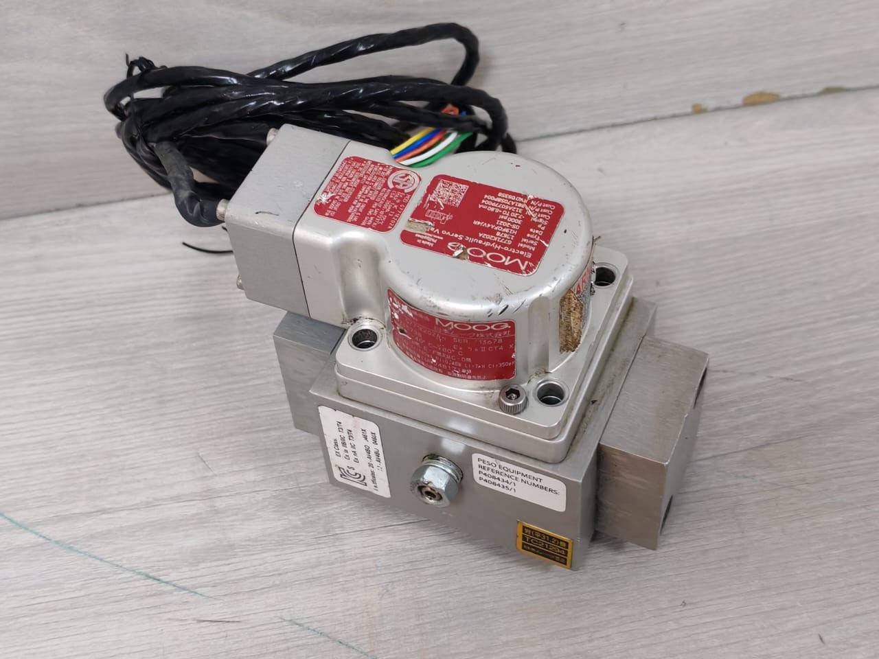MOOG G771K202A MOOG G771K202A ELECTRO HYDRAULIC SERVO VALVE 10