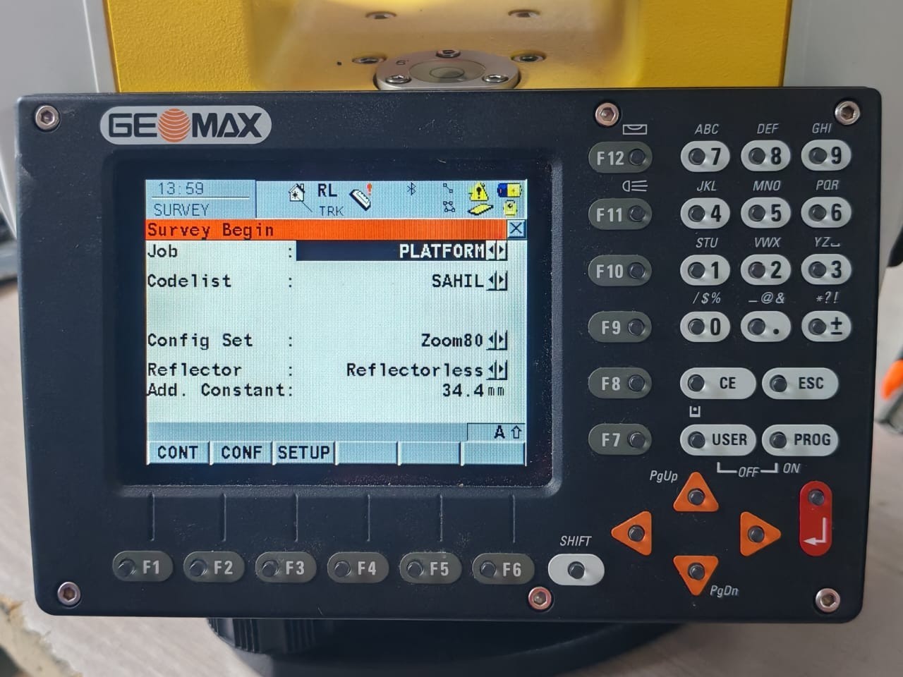 GEOMAX ZOOM-80 GEOMAX ZOOM 80 S 2 A10 ROBOTIC TOTAL STATION 5