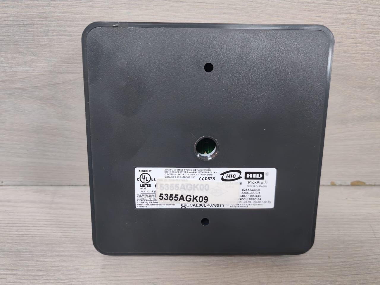 HID 5355AGN00 Hid Proxpro 5355AGN00 Proximity Reader w/ 5355AGK09 Keypad Access Control 5