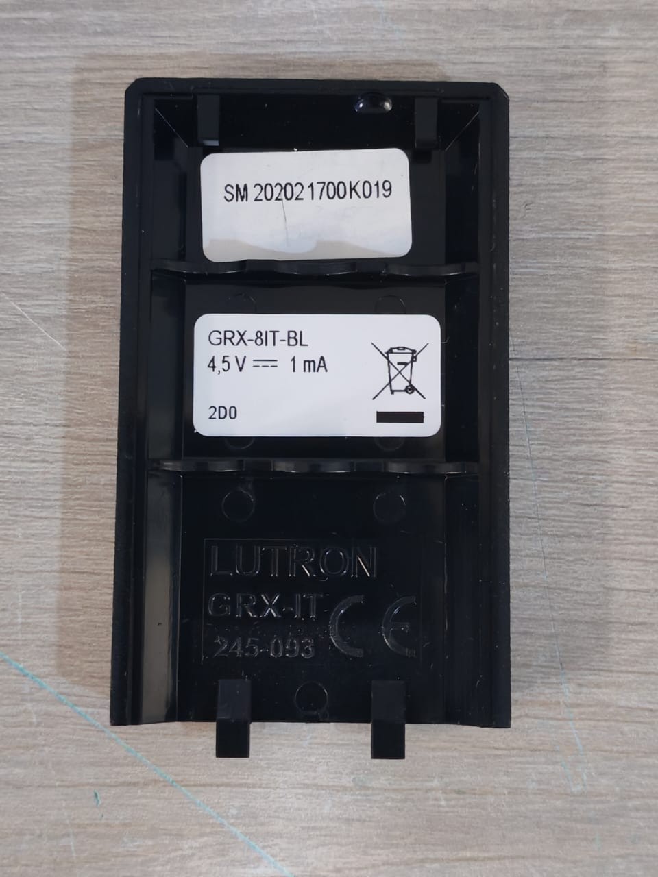 Lutron GRX-8IT-BL Lutron GRX-8IT-BL Remote Control 4.5V 3