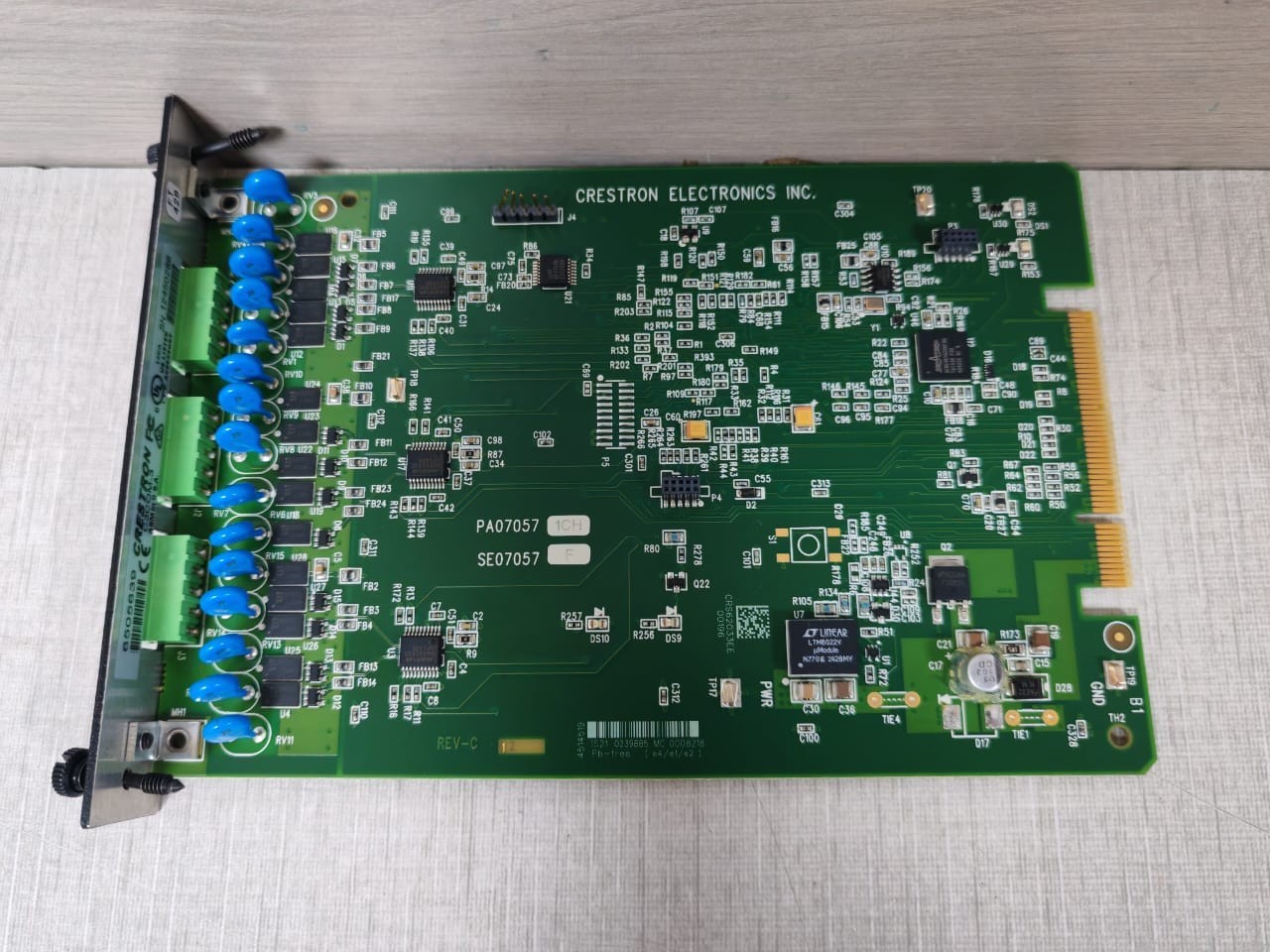 CRESTON C3COM-3 CRESTRON C3COM-3 CONTROL CARD 4