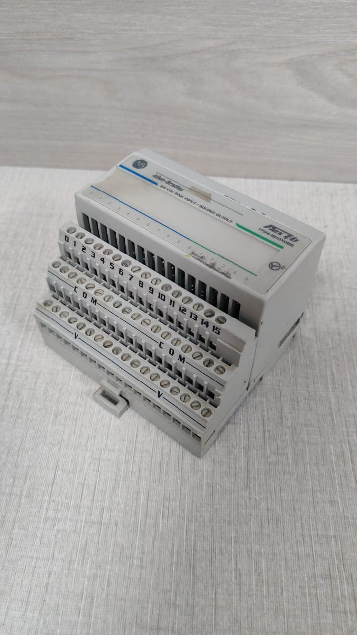 Allen-Bradley 1794-IB10X0B6 /1794-TB3 SER.A ALLEN-BRADLEY 1794-IB10X0B6 /1794-TB3 SER.A FLEX I/O DIGITAL MODULE 5