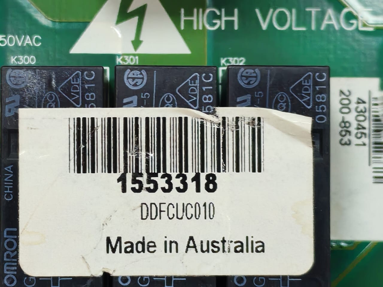 Philips Dynalite 240-528-03 Philips Dynalite DDFCUC010 Fan Coil Controller 240-528-03 -without front cover 4