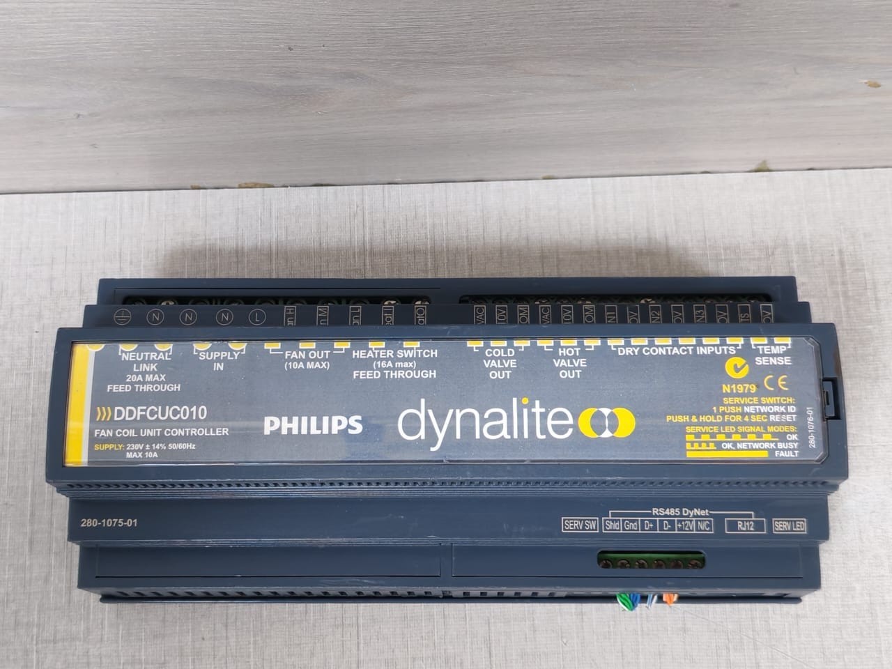 Philips DDFCUC010 Philips Dynalite DDFCUC010 Fan Coil Controller 230V 50/60Hz 2