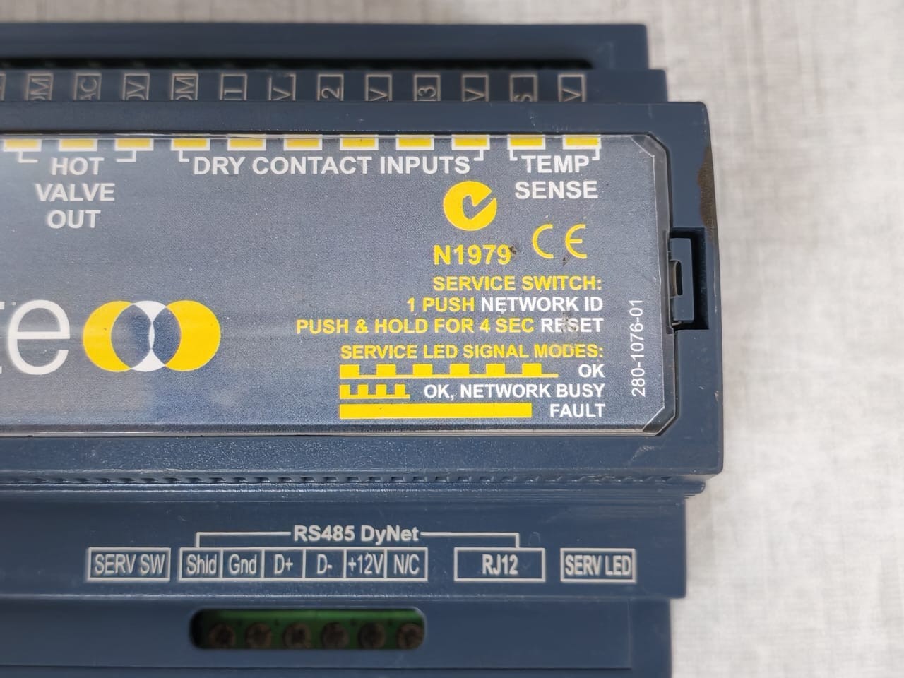 Philips DDFCUC010 Philips Dynalite DDFCUC010 Fan Coil Controller 230V 50/60Hz 4