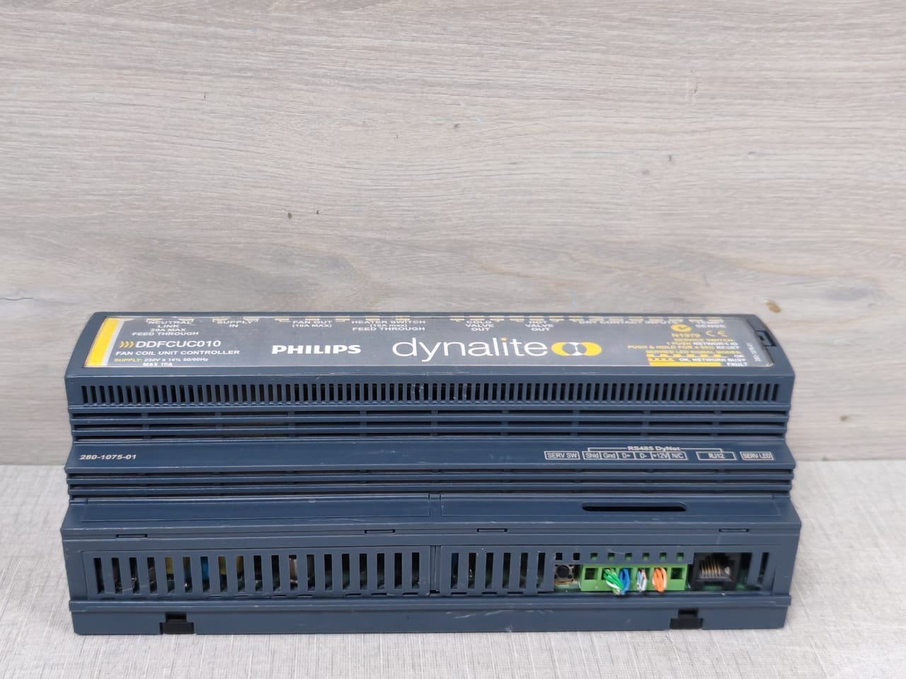 Philips DDFCUC010 Philips Dynalite DDFCUC010 Fan Coil Controller 230V 50/60Hz 7