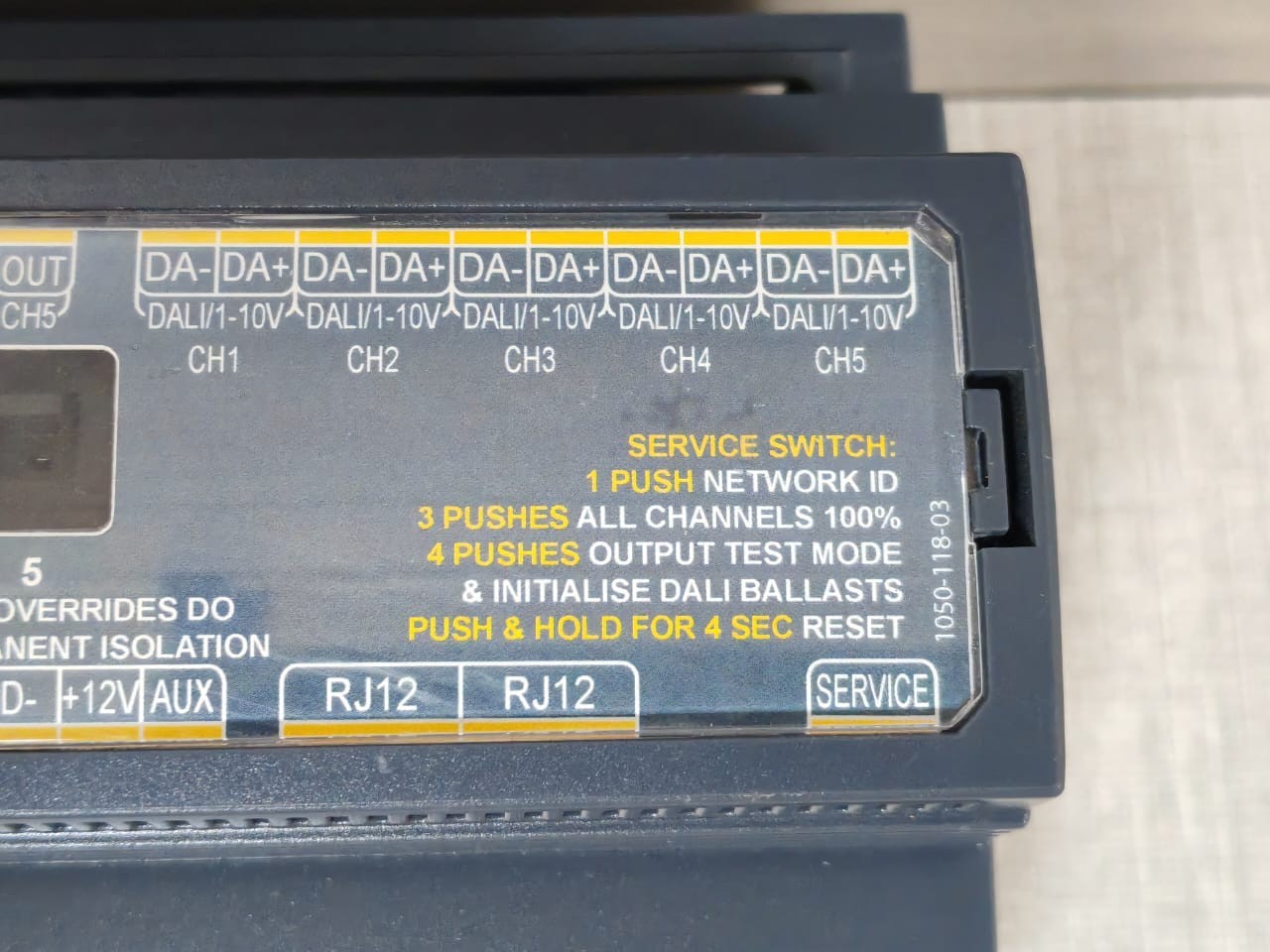 Philips DDBC516FR-DALI Philips Dynalite DDBC516FR-DALI Ballast Controller 100-240V 50/60Hz 0.15A 4