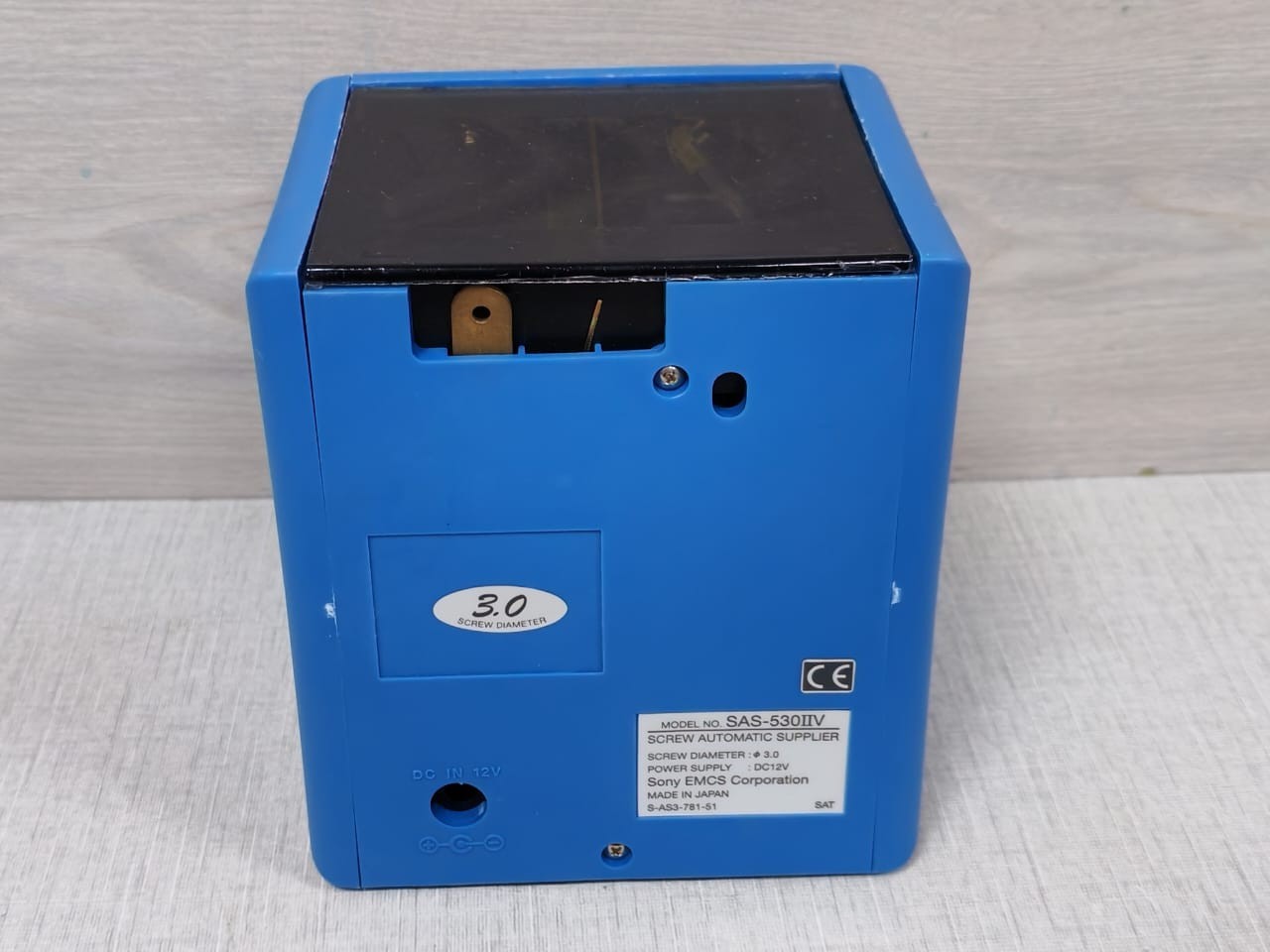 NEJICCO SAS-530IIV Nejicco Sony EMCS SAS-530IIV Screw Automatic Supplier 3.0 Screw Diameter DC12V 7