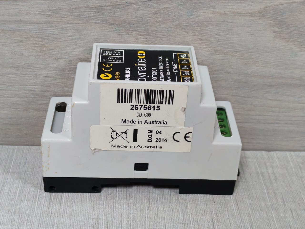 Philips Dynalite DDTC001 Philips Dynalite DDTC001 Network Timeclock 4
