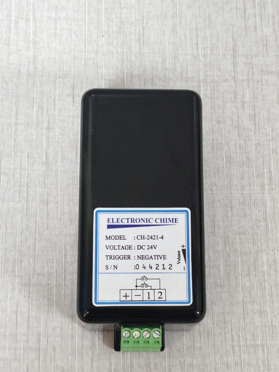 ELECTRONICS CHIME CH-2421-4 ELECTRONICS CHIME CH-2421-4 DC 24V 10