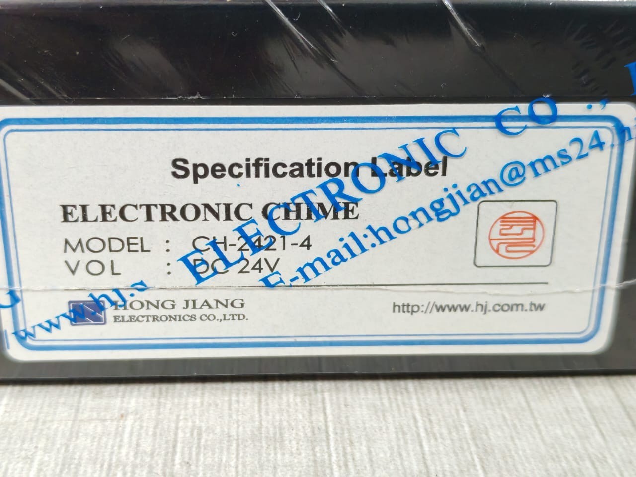 ELECTRONICS CHIME CH-2421-4 ELECTRONICS CHIME CH-2421-4 DC 24V 8