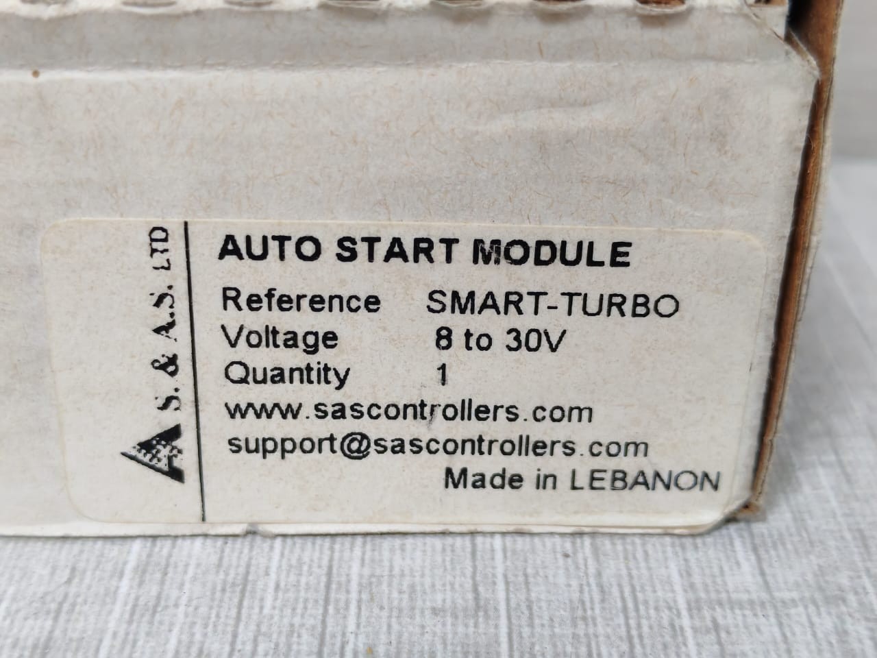 AUTO START MODULE SMART -TURBO AUTO START MODULE WITH VOLTAGE AND FREQUENCY DISPLAY SMART -TURBO 8-30V 9