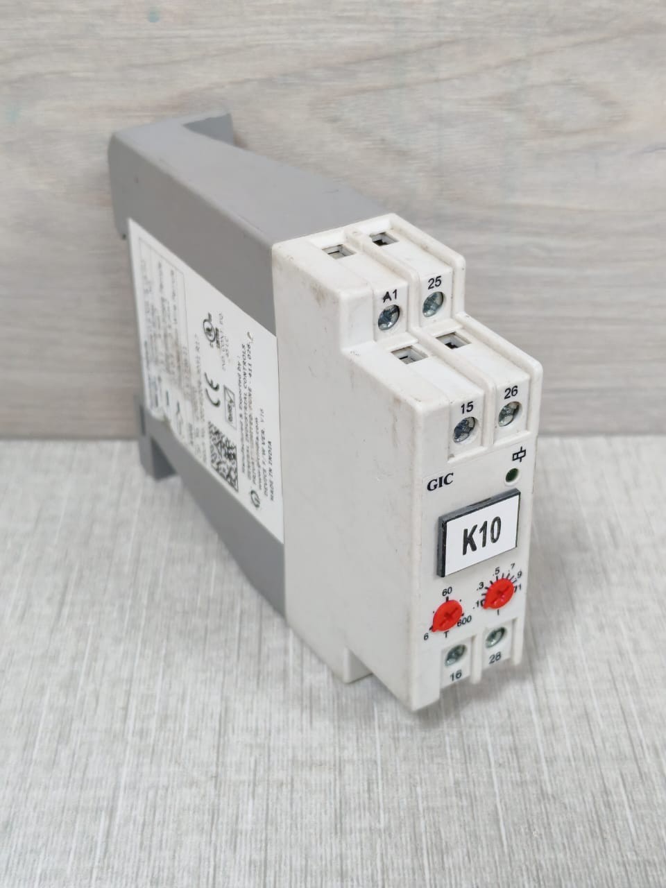 GIC 23GDT0 GIC 23GDT0 ELECTRONIC TIMER SERIES MICON TRUE OFF DELAY 24-240VAC 4