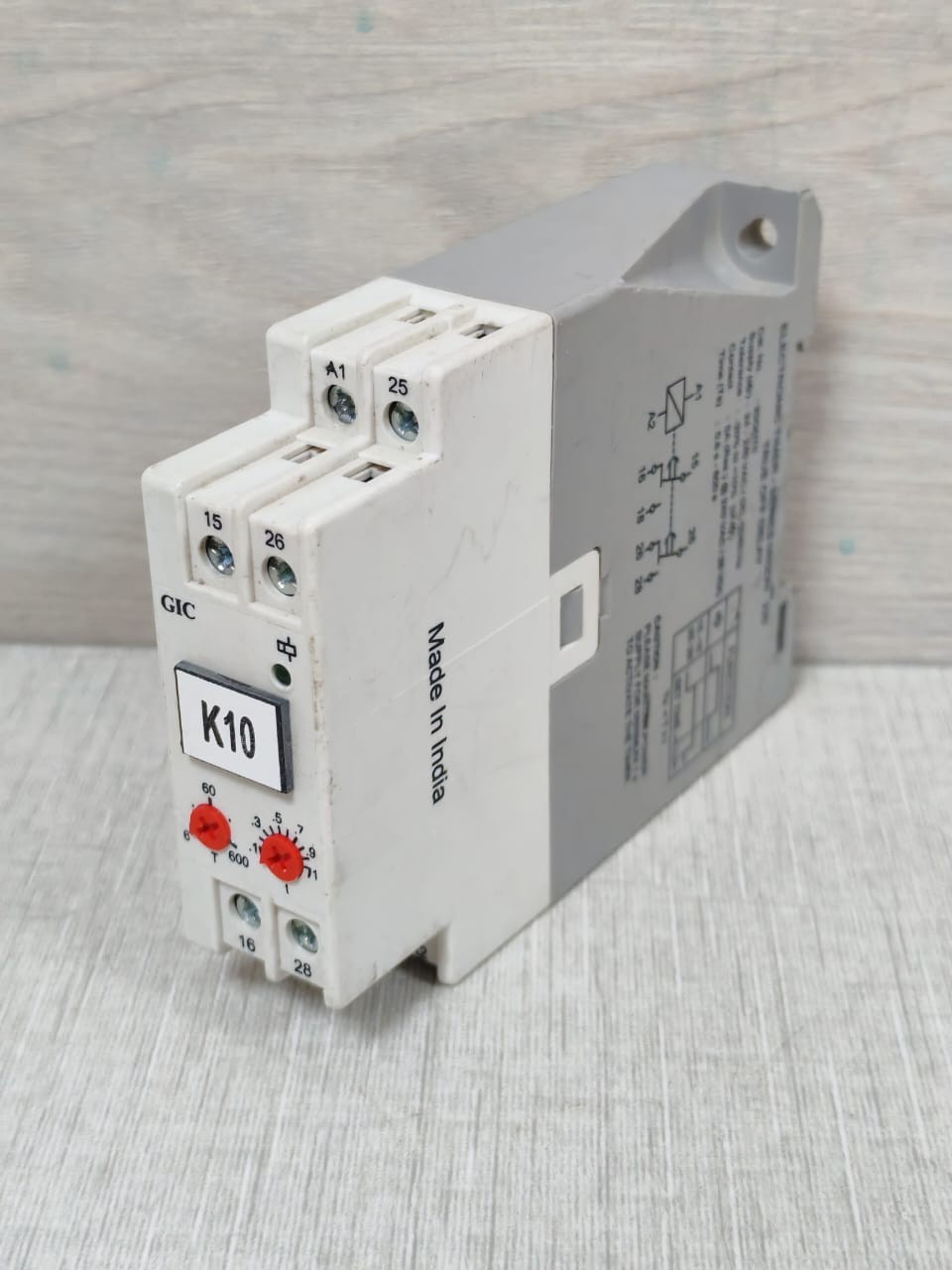 GIC 23GDT0 GIC 23GDT0 ELECTRONIC TIMER SERIES MICON TRUE OFF DELAY 24-240VAC 5