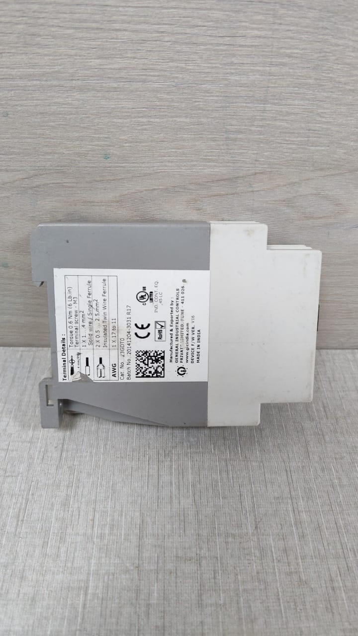 GIC 23GDT0 GIC 23GDT0 ELECTRONIC TIMER SERIES MICON TRUE OFF DELAY 24-240VAC 10