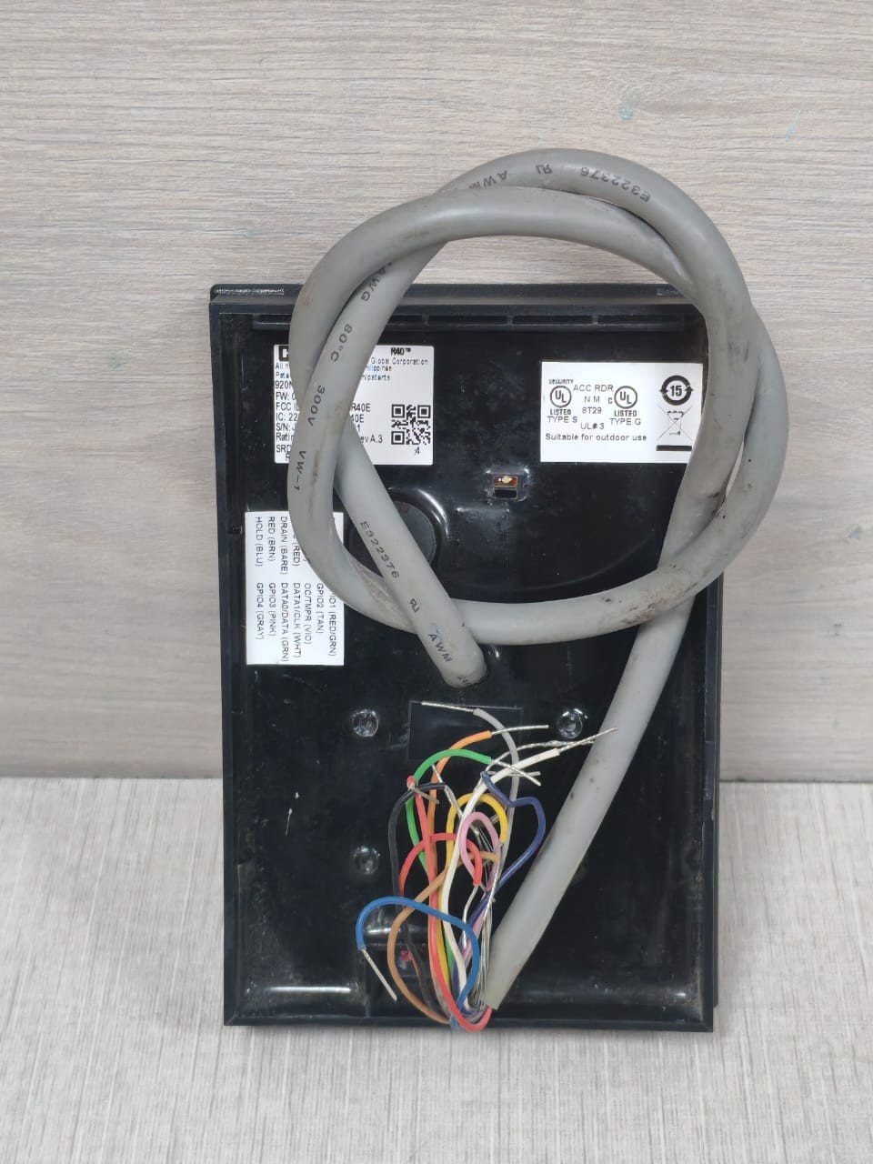 HID 920NTNNEK00000 HID iClass SE R40 Access Control Card Reader 920NTNNEK00000 R40EKNN FW.00117-R 3