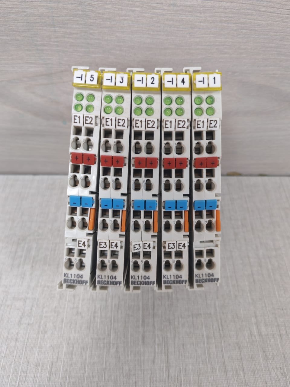 BECKHOFF KL1104 4X DIGITAL INPUT 24VDC