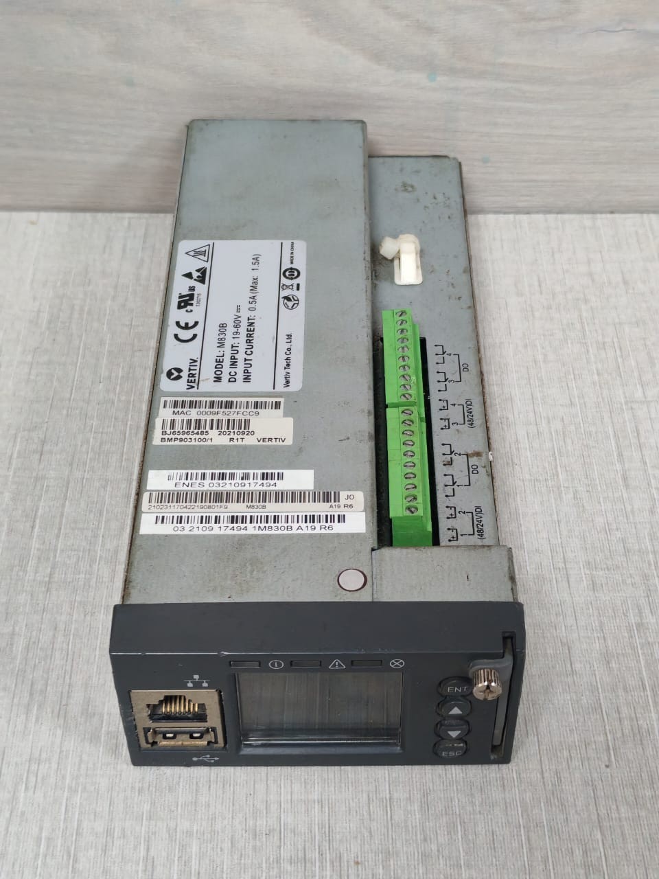 VERTIV M830B VERTIV M830B 19-60V CONTROL UNIT 9