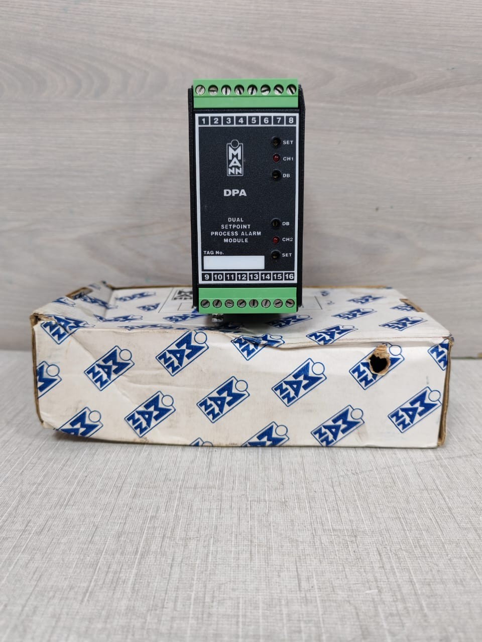 MANN DPA/POT/5KOHM/0-100%24Vdc/LND/HND/X DUAL SETPOINT PROCESS ALARM MODULE