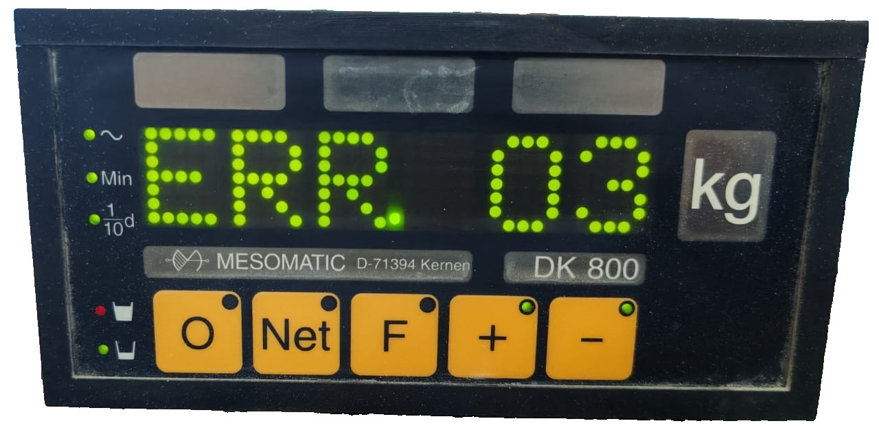MESOMATIC DK 800 MESOMATIC DK 800/8E/16A/RS485/EN/WAS41 V03.41 REV.04E DIGITAL WEIGHT INDICATOR 2