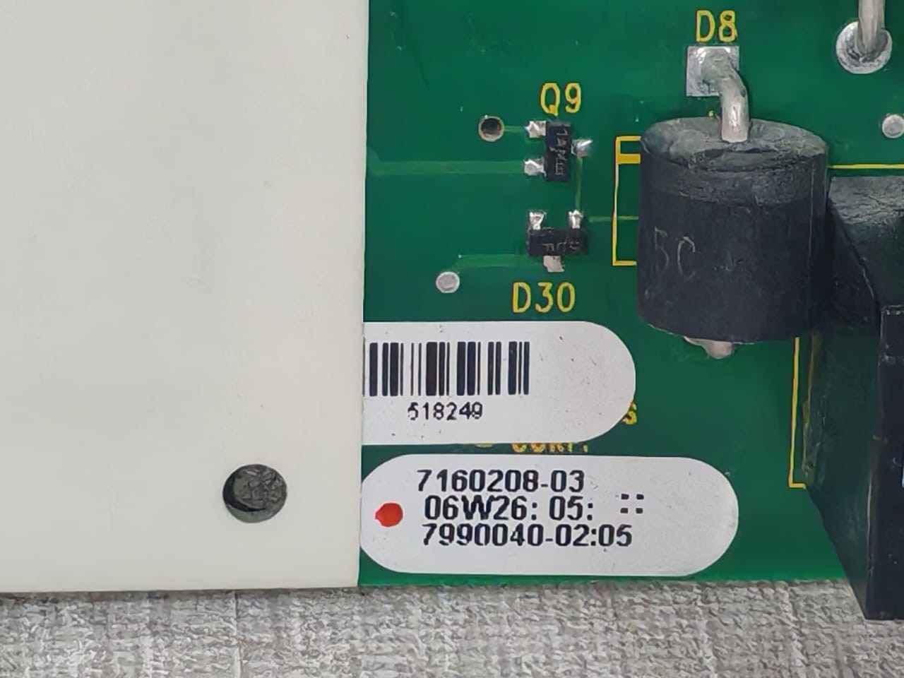 Edwards 7160208-03 Edwards 7160208-03 Operator Interface and Main Circuit Board for Fireshield 2