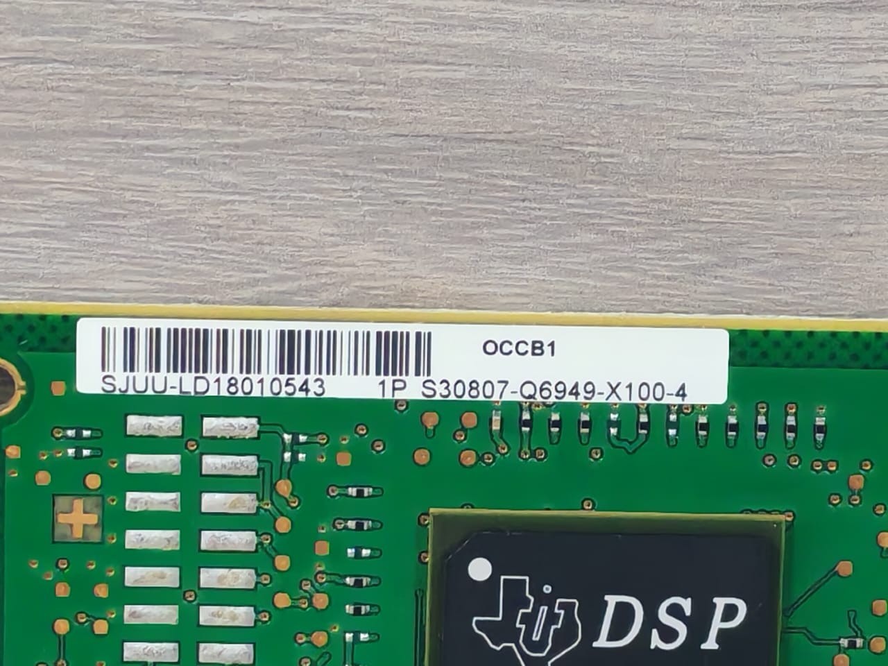 UNKNOWN LD18010543 SJUU-LD18010543 Voice Channel Card OCCB1 (1 DSP) 2