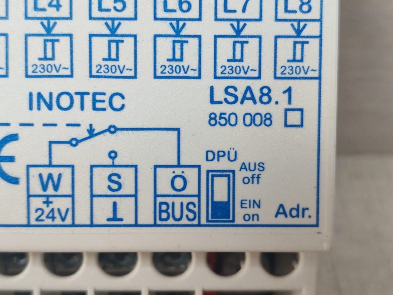 INOTEC LSA8.1 INOTEC LSA8.1 MODULE 230V -WITHOUT ANY ACCS 3