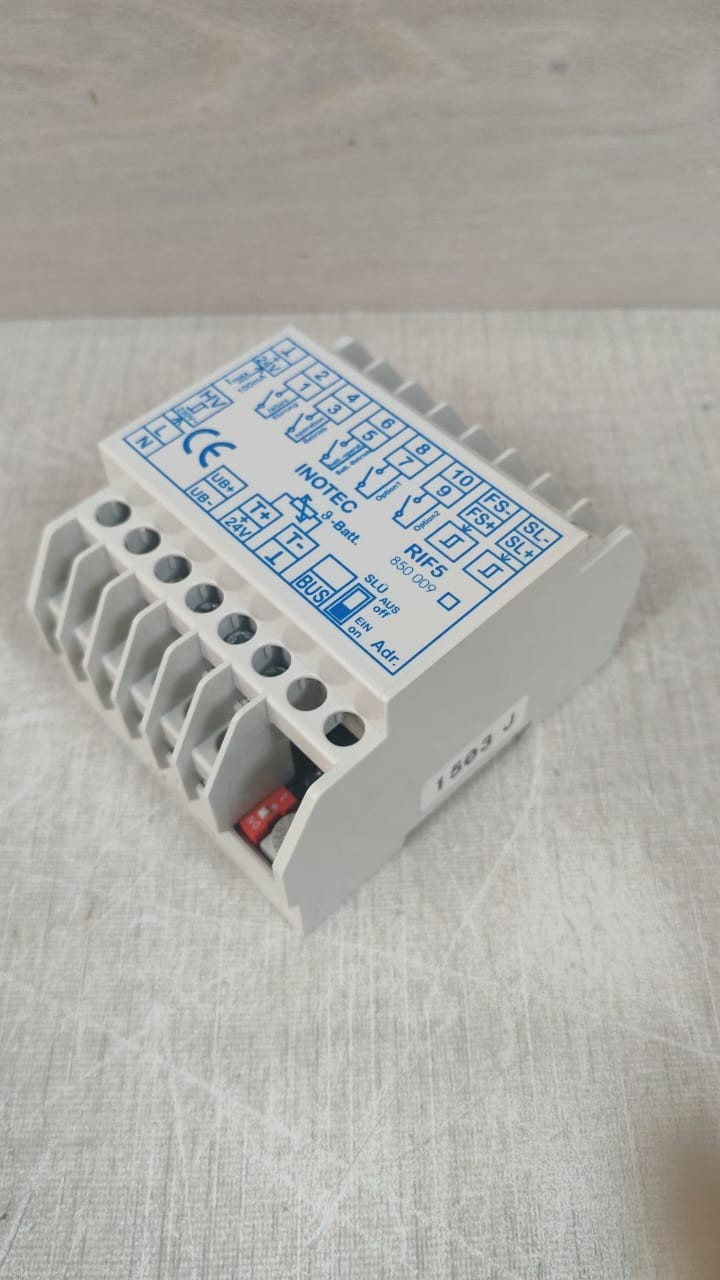 INOTEC MONITOR230V INOTEC RIF5 850009 EMERGENCY LIGHTINNG MONITOR 230V 4
