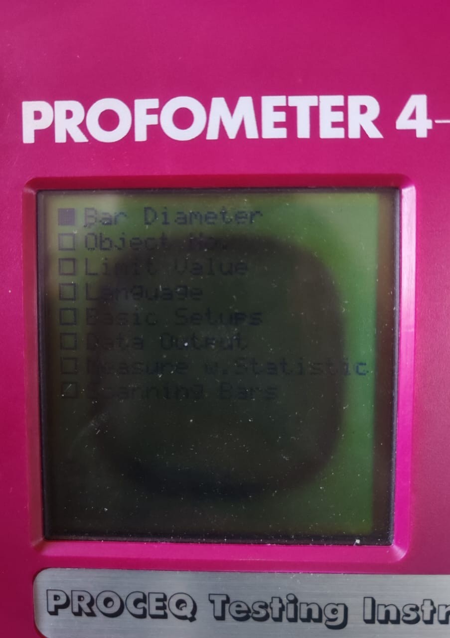 PROCEQ PROCEQ PROCEQ PROFOMETER 4 REBAR LOCATOR - NEED TO CHANGE THE SCREEN 3