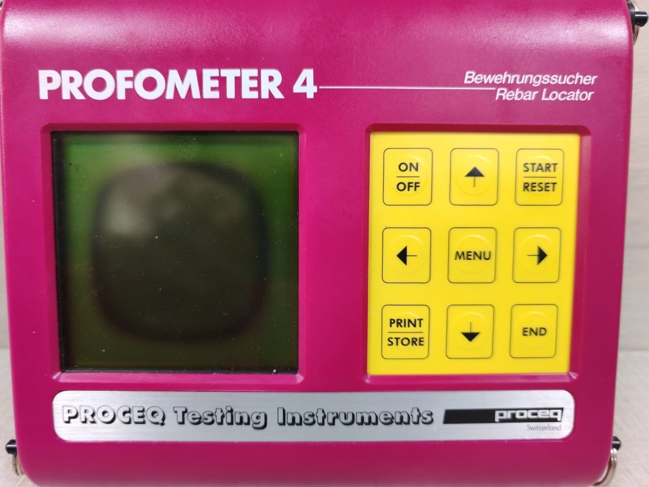 PROCEQ PROCEQ PROCEQ PROFOMETER 4 REBAR LOCATOR - NEED TO CHANGE THE SCREEN 4