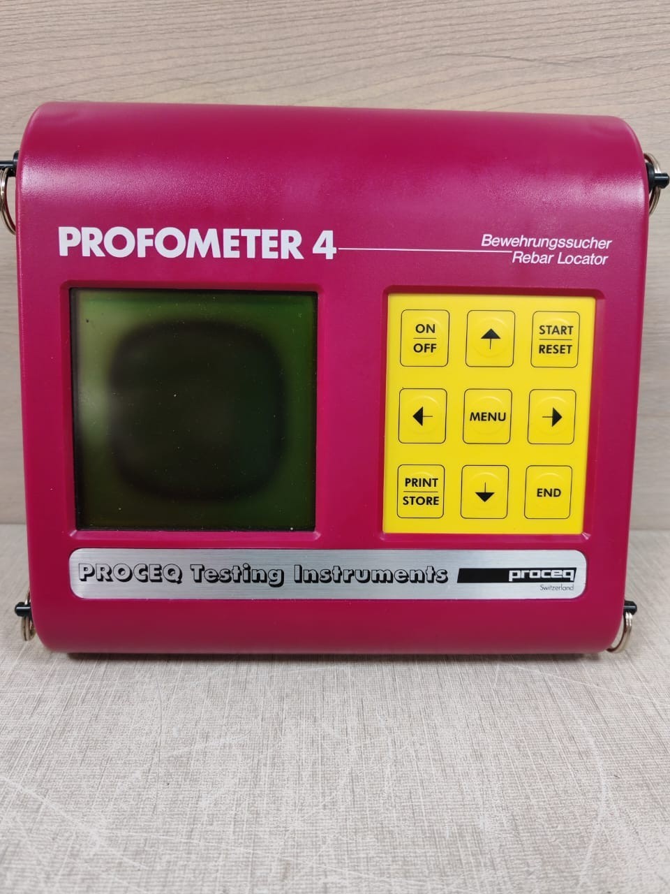 PROCEQ PROCEQ PROCEQ PROFOMETER 4 REBAR LOCATOR - NEED TO CHANGE THE SCREEN 8