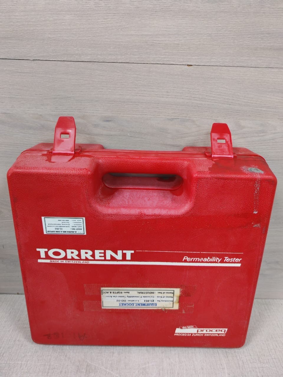 PROCEQ PROCEQ PROCEQ TORRENT PERMEABILITY TESTER 9